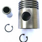 Pistão de ferro 2.1/2" completo compressores Wayne W720 / W960 e semelhantes (1070)