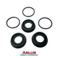 Kit 03 gaxeta 28mm com aba para lavadora de alta pressão Hidromar (1081)