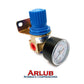Válvula reguladora de pressão Fluir com rosca 1/4" para equipamentos pneumáticos (1087)