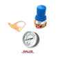 Válvula reguladora de pressão Fluir com rosca 1/4" para equipamentos pneumáticos (1087)