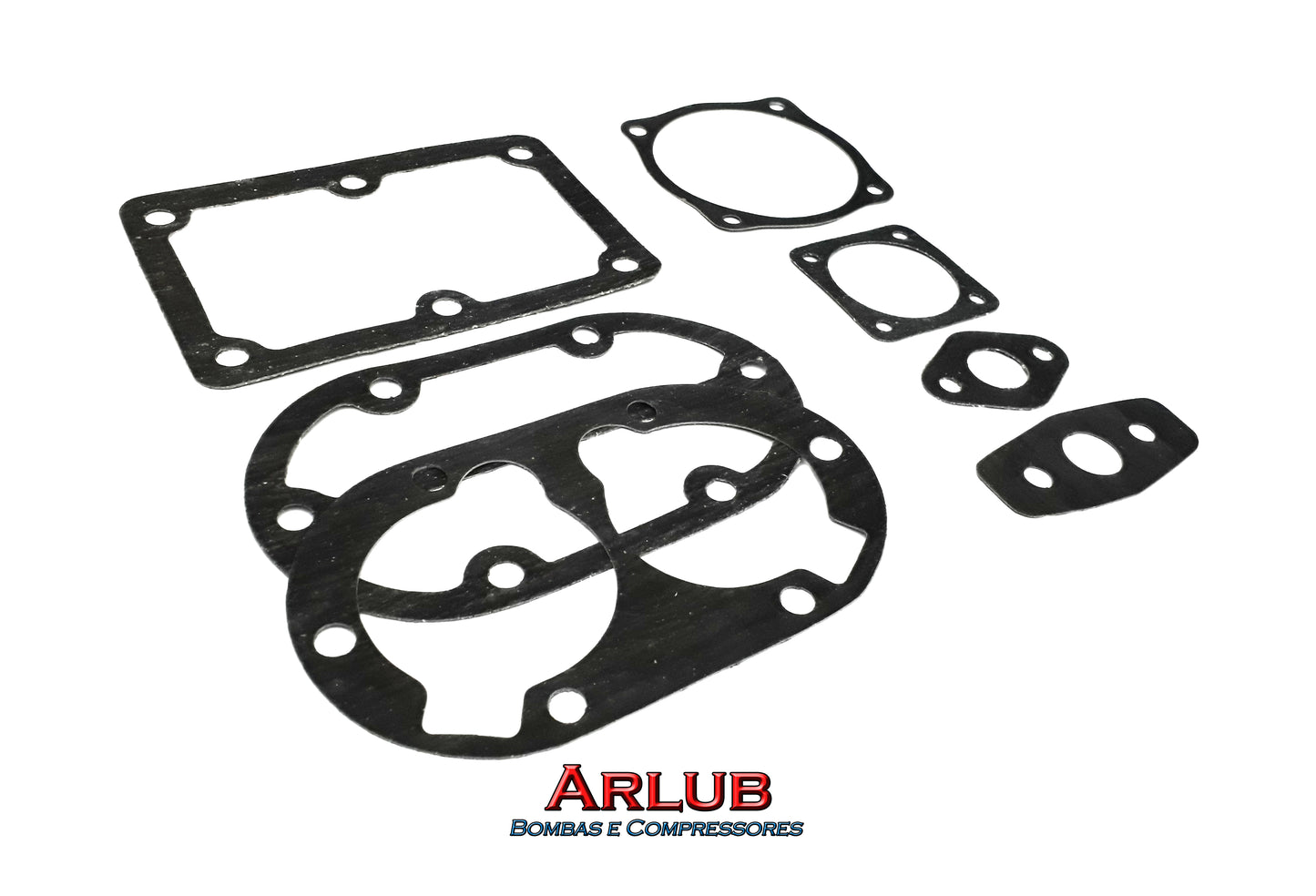 Kit de junta completo com trama de aço para compressores Chiaperini 10 MPI (1090)