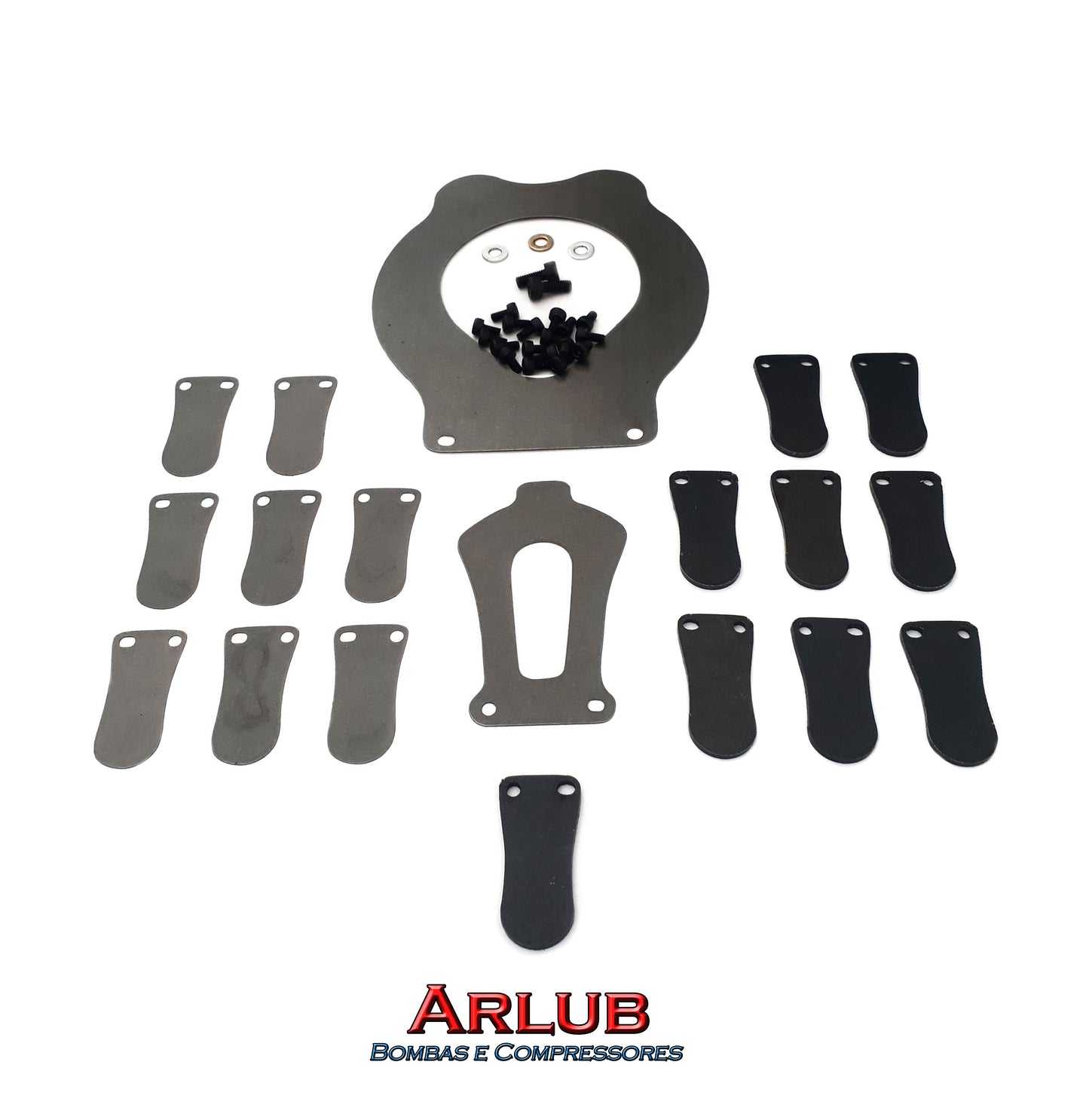 Kit reparo de placa completo compressor de ar Schulz Msv 30 max e Msv 40 max (1095)