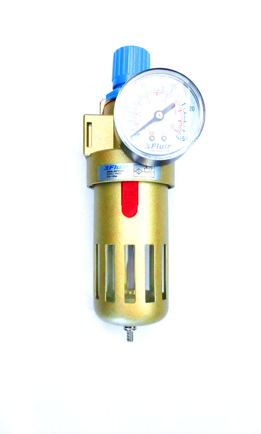 Filtro regulador de ar com rosca de 1/2" com manometro