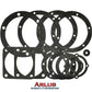 Kit de junta completo compressores Wayne W720 / Chiaperini CJ 25 apv e semelhantes (1154)