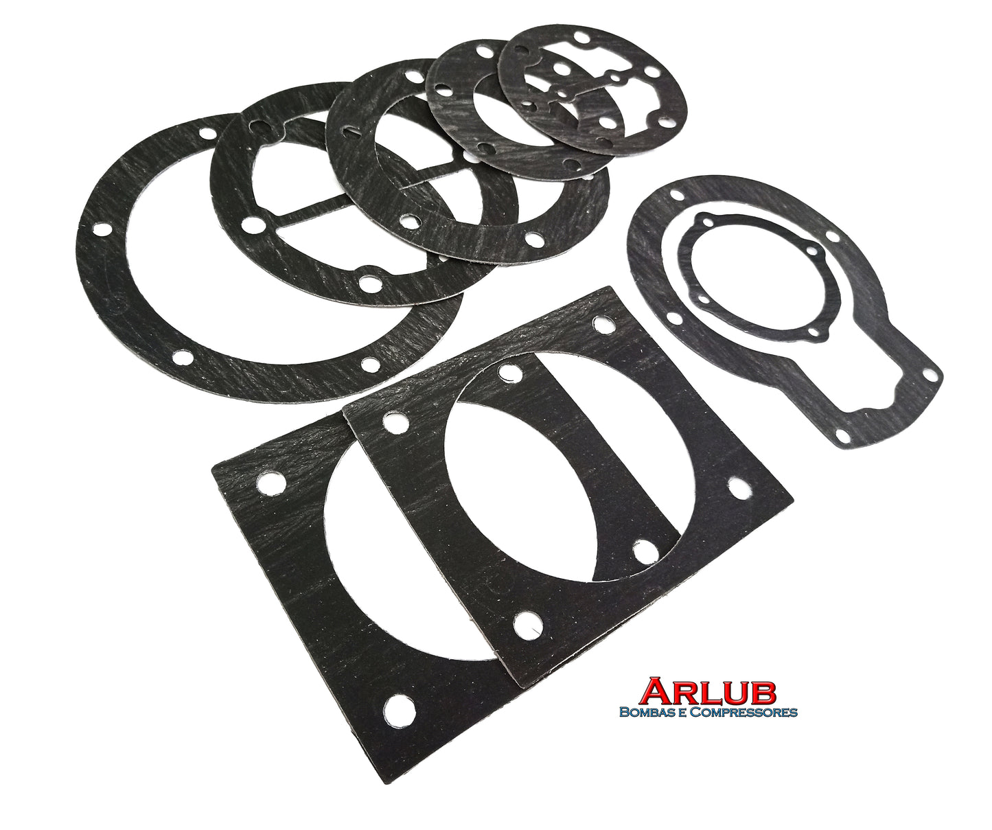 Kit de junta completo com trama de aço para compressor Douat CD 566 (1173)