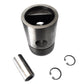 Pistão 2.1/2" polegadas com pinos e travas para compressores Schulz Msv 30 Max (1213)