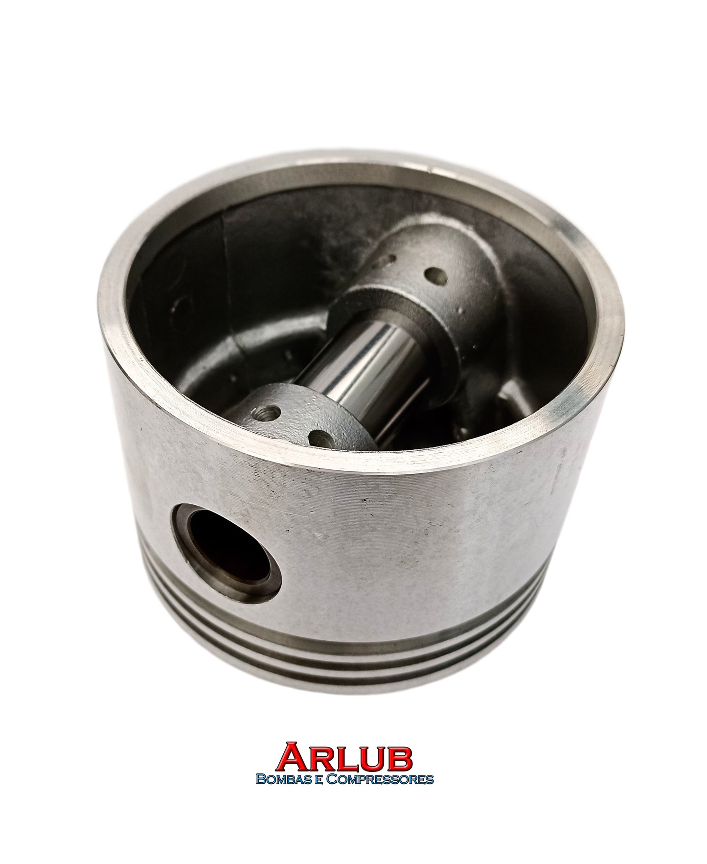 Pistão 4" em alumínio para compressor Schulz antigo Msv 20s / 25 / 30 / 35 Bp (1270)