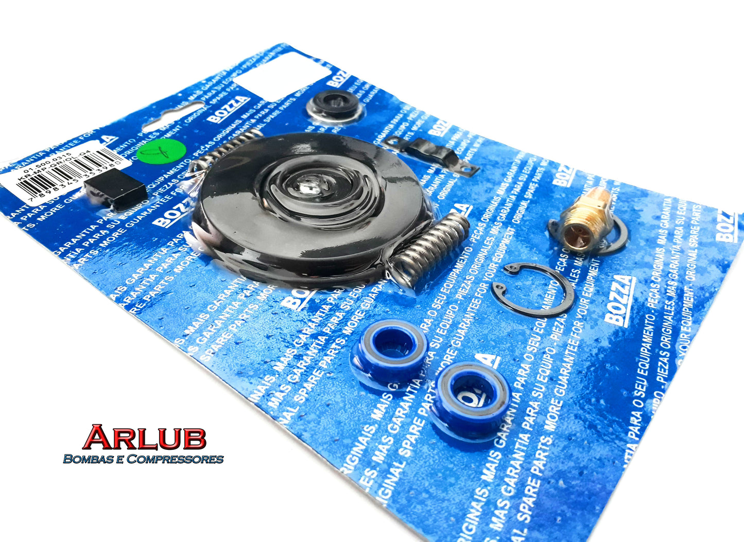 Kit reparo motor de ar propulsora de graxa Bozza 12020 SM G4 original (1280)