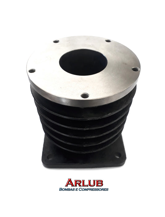 Cilindro 2.1/2" para compressor Schulz antigo Msv 20 apss com saia (2093)