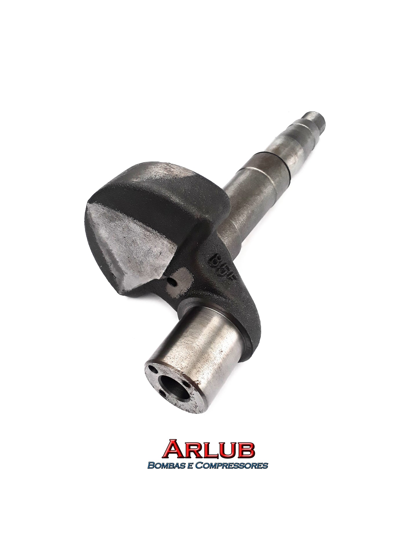 Virabrequim para compressor Schulz antigo MSV 20 20s / MSV 15ap (2098)