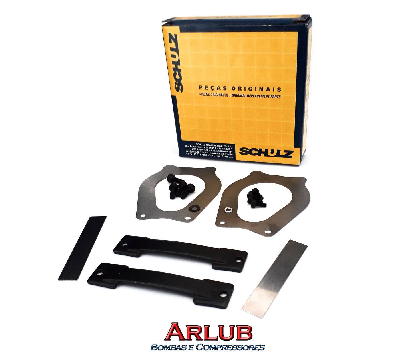 Reparo de placa de válvula para compressores Schulz CSL 18 Br e 20 Twister (A422)