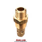 Válvula de retenção para compressor de ar Schulz antigo 5,2 vl / Chiaperini 5,2 Bpv e semelhantes (A447)