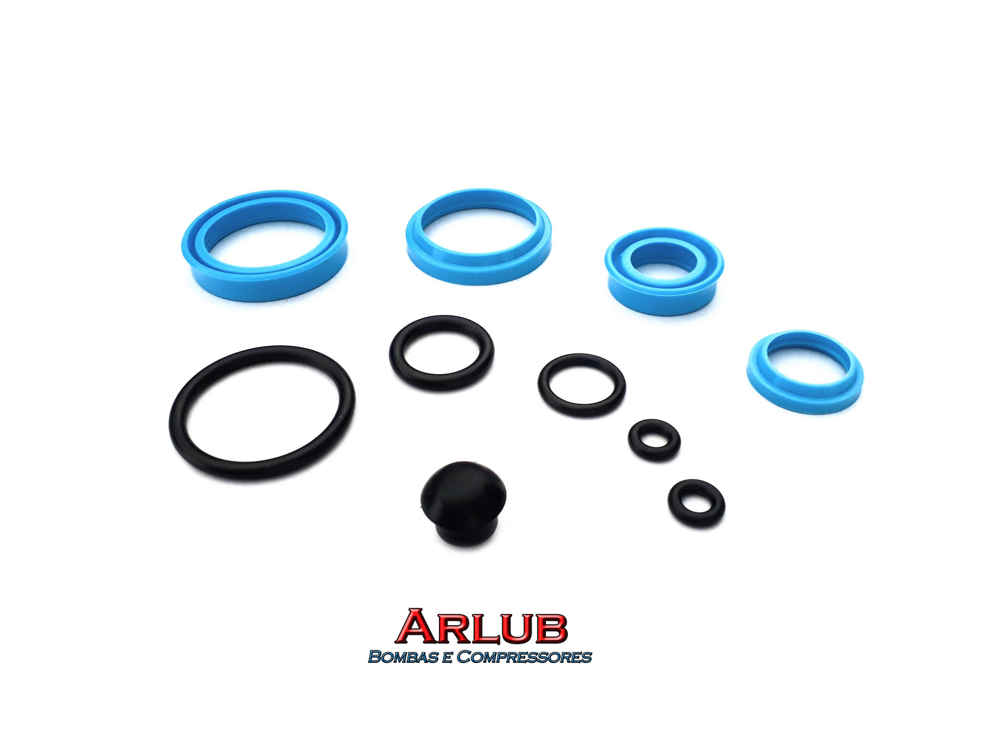 Kit reparo vedações para paleteira Paletrans Tm-2220 / Tm-3020 (A454)