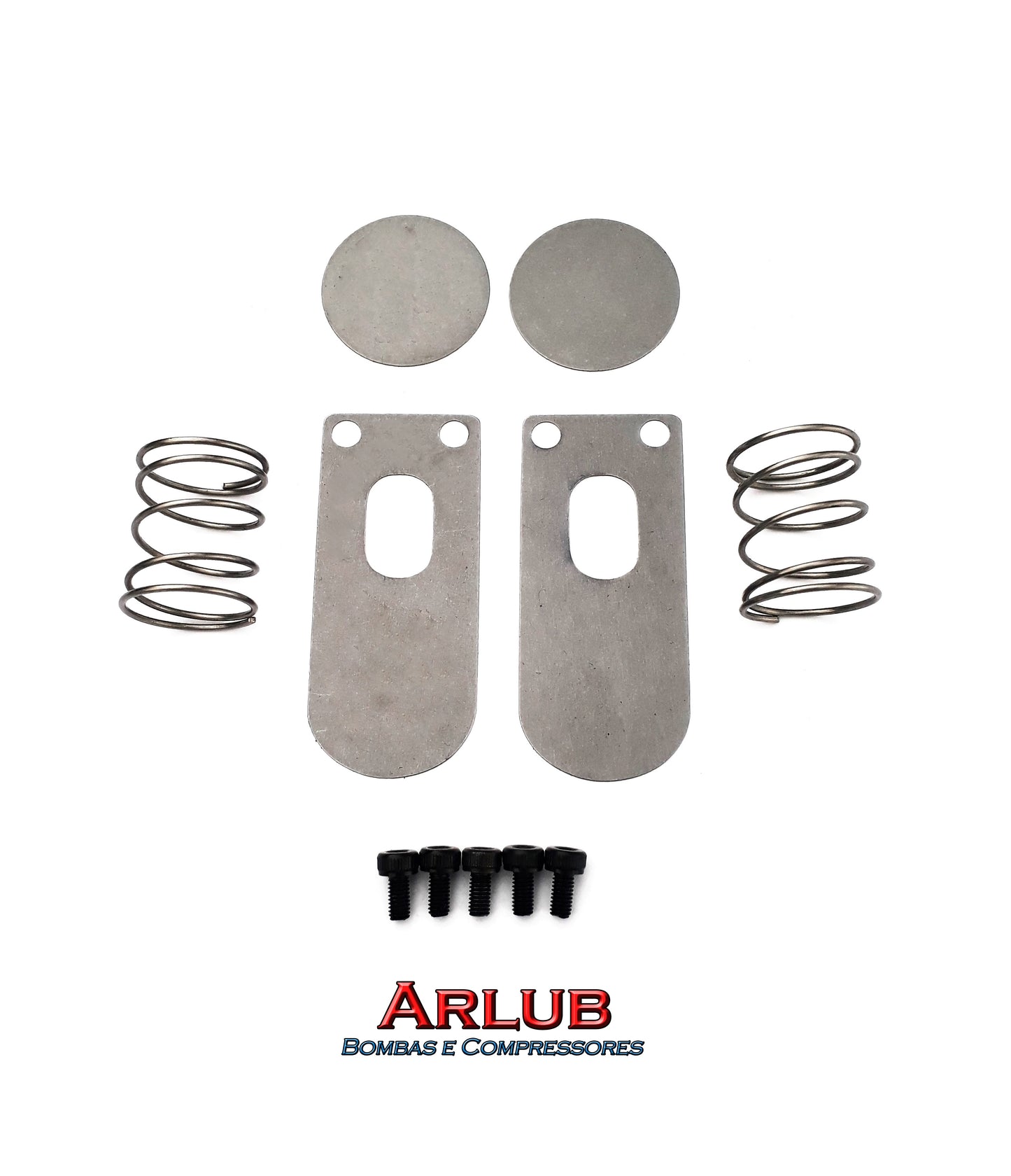 Kit reparo de placa completo para compressor Wayne 10 Sd / 15 Sd (A538)