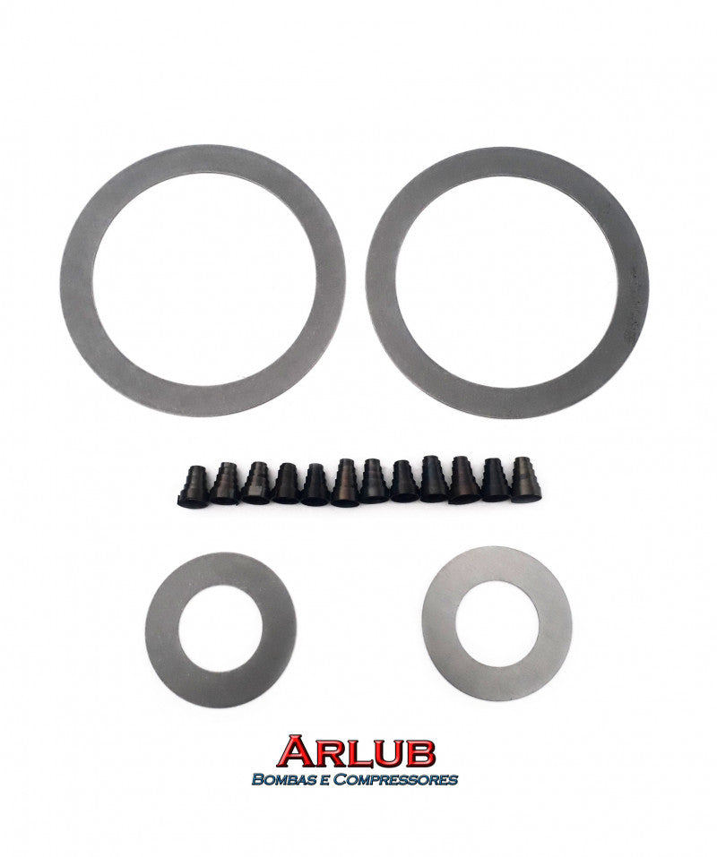 Reparo de válvula concêntrica para compressor Schulz antigo MSV 15 Sa (A647)