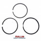 Jogo de anéis 80mm para compressores Chiaperini 20 MPI e 20 TOP (A648)