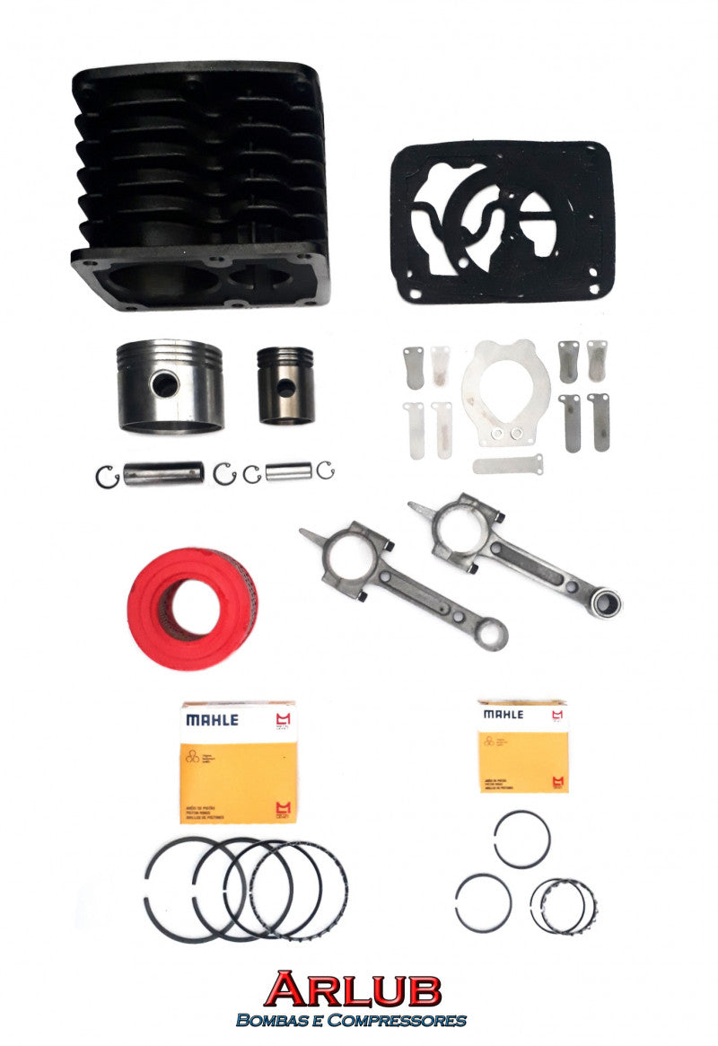 Kit peças para compressores de ar Schulz CSL 20 Bravo (K013)