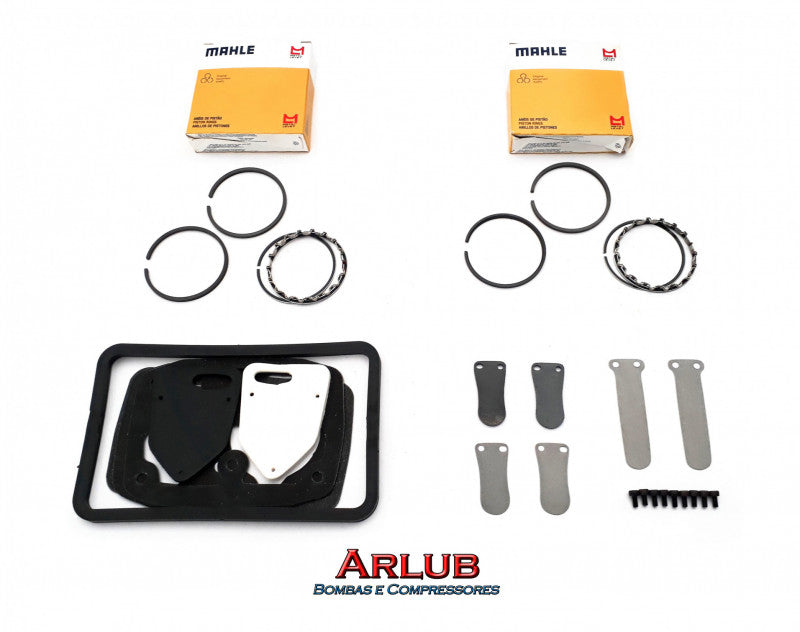 Kit vedação para compressores de ar Schulz MSL 10 Mundial (K034)