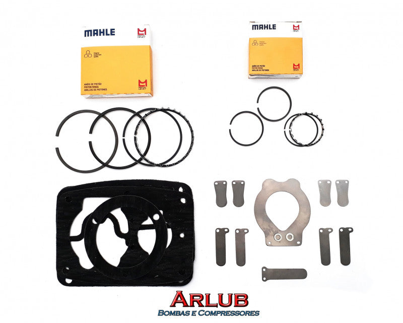 Kit vedação para compressores de ar Schulz CSL 20 Bravo (K036)