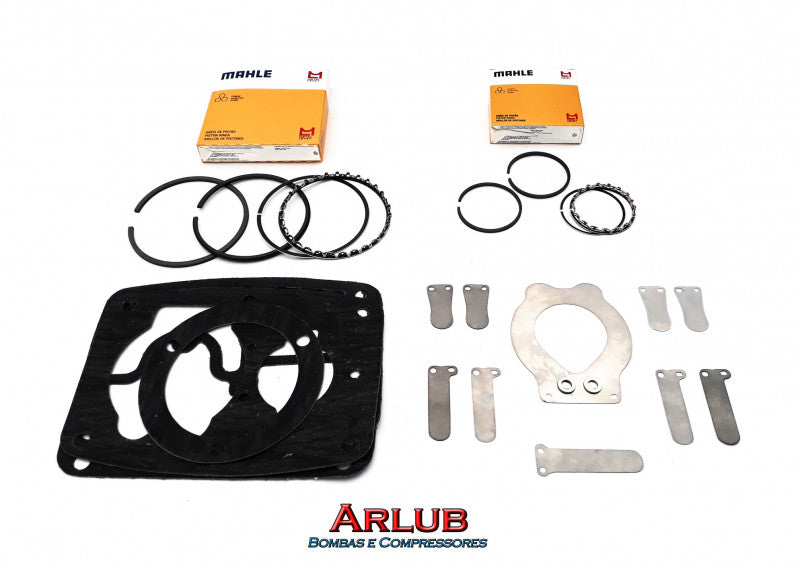 Kit vedação para compressores de ar Schulz CSL 20 Bravo (K036)