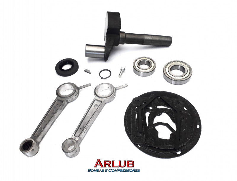 Kit núcleo para compressores de ar Schulz Msv 20 Max e Chiaperini 20+ Apv (K050)