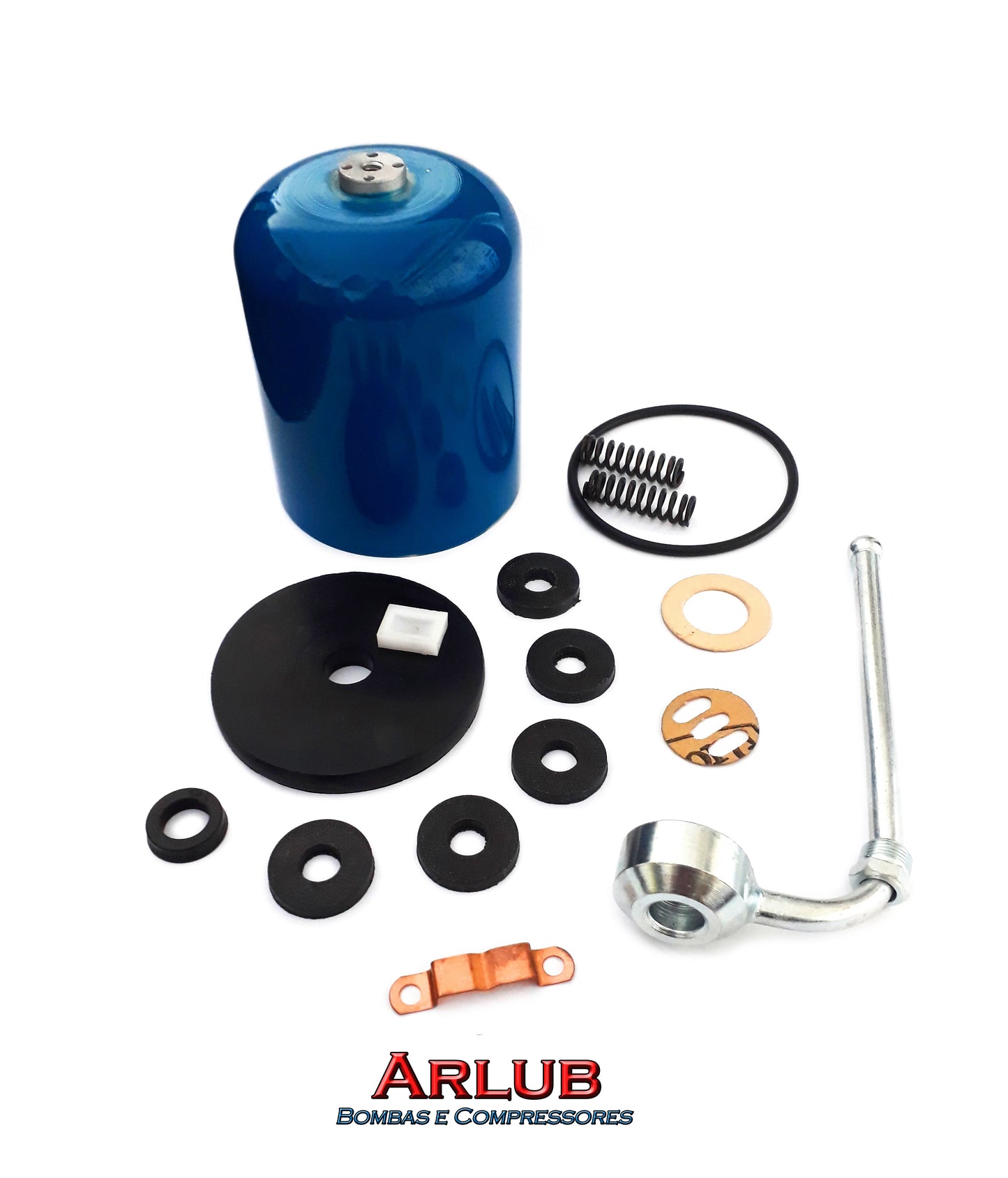 Kit motor de ar e peças avulsas para propulsora pneumática Bozza 12020-G1 (K060)