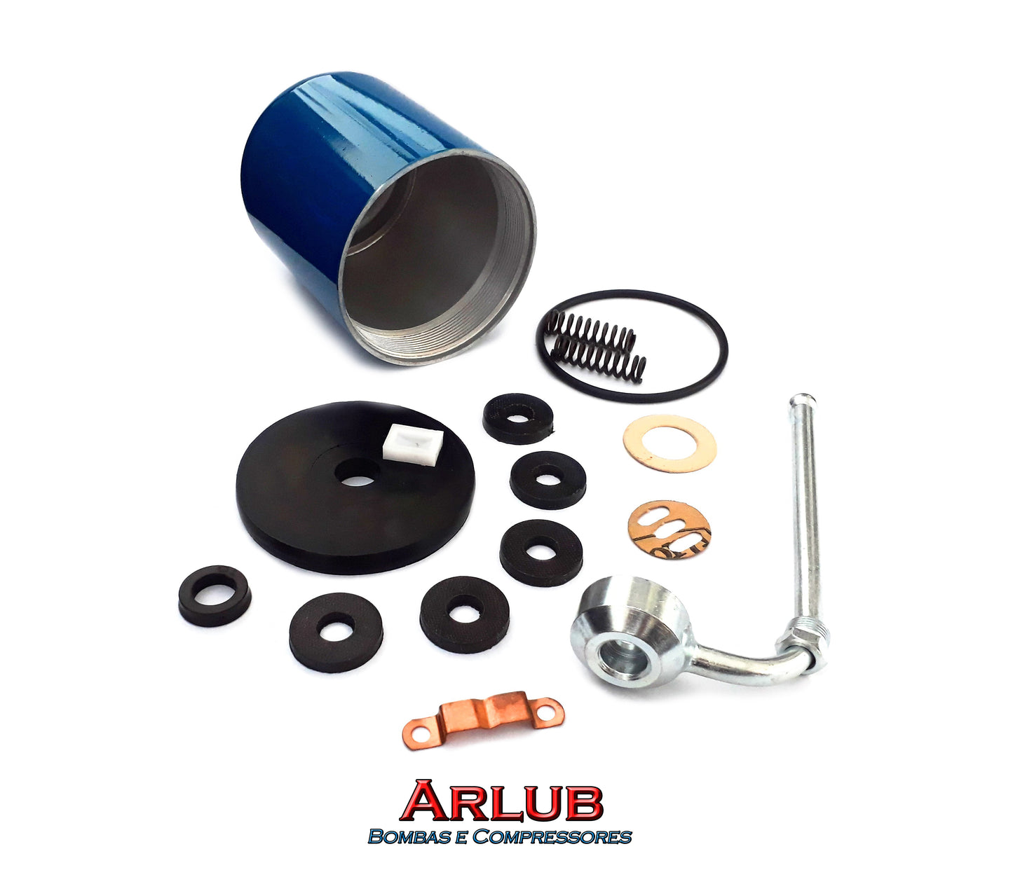 Kit motor de ar e peças avulsas para propulsora pneumática Bozza 12020-G1 (K060)