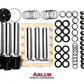 Kit vedação com 06 pistões para lavadora de alta pressão Wayne lu Somar 6402 (K063)