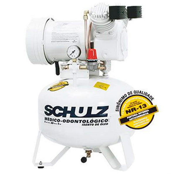 Biela compressor odontológico Schulz Msi 3.0 e Msv 6.0 com rolamento agulha e retentor (A425)