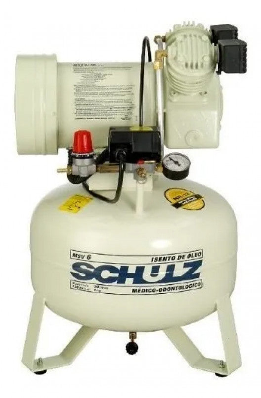 Biela compressor odontológico Schulz Msi 3.0 e Msv 6.0 com rolamento agulha e retentor (A425)