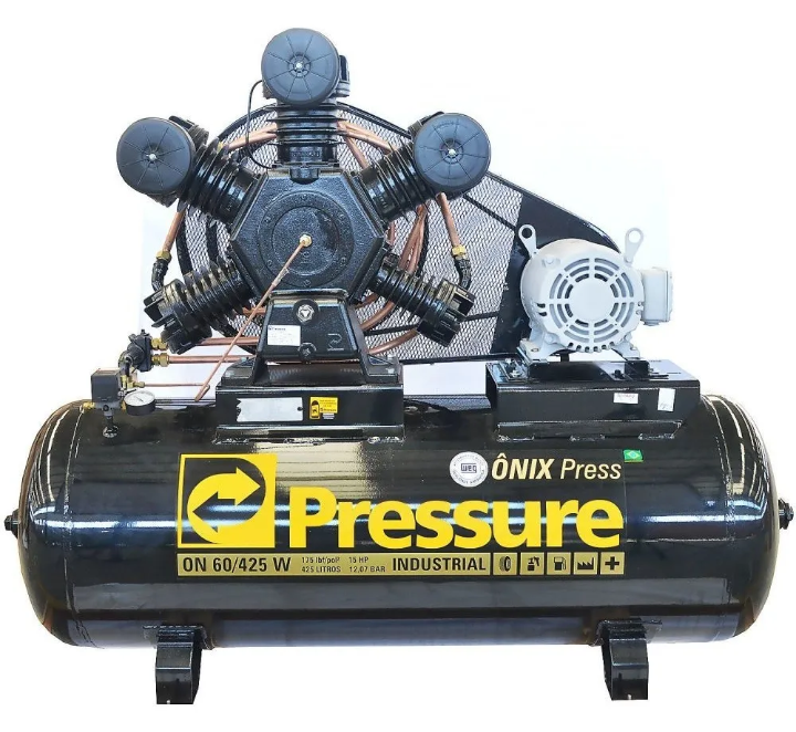 Pistão de ferro 3.1/4" completo compressor Wayne W900 / W800 / Msw 40 fort e semelhantes (2078)