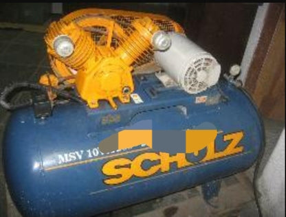 Tampa do cilindro completo com reparo compressor Schulz antigo Msv 10 sa (1051)