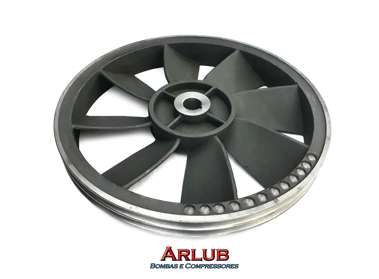 Volante de 420mm para compressor Schulz Msv 20 Max e Chiaperini CJ 20+ Apv (P026)