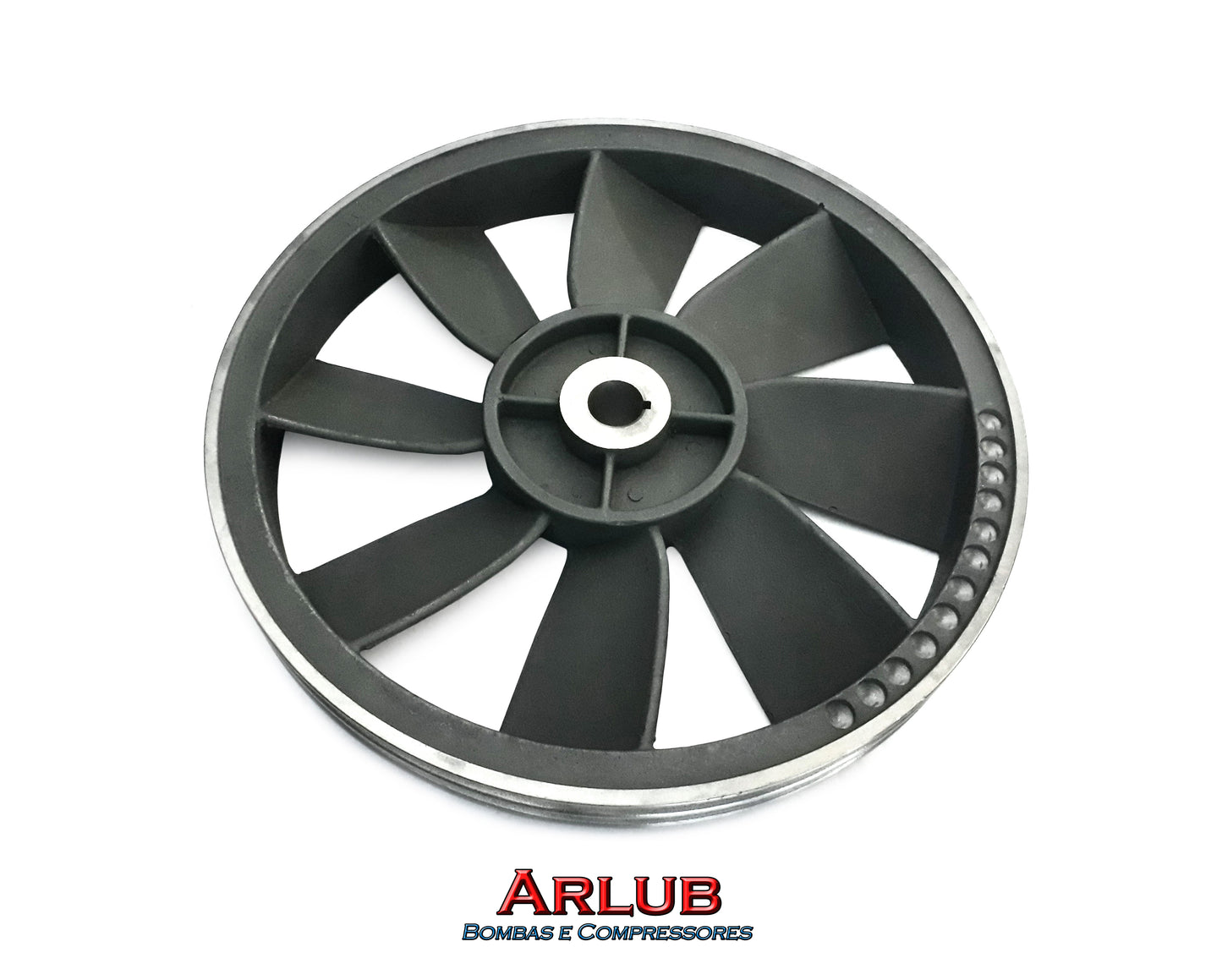 Volante de 420mm para compressor Schulz Msv 20 Max e Chiaperini CJ 20+ Apv (P026)