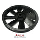 Volante para compressor de ar Wayne W700 / Chiaperini CJ 25 Apv e semelhantes (P028)